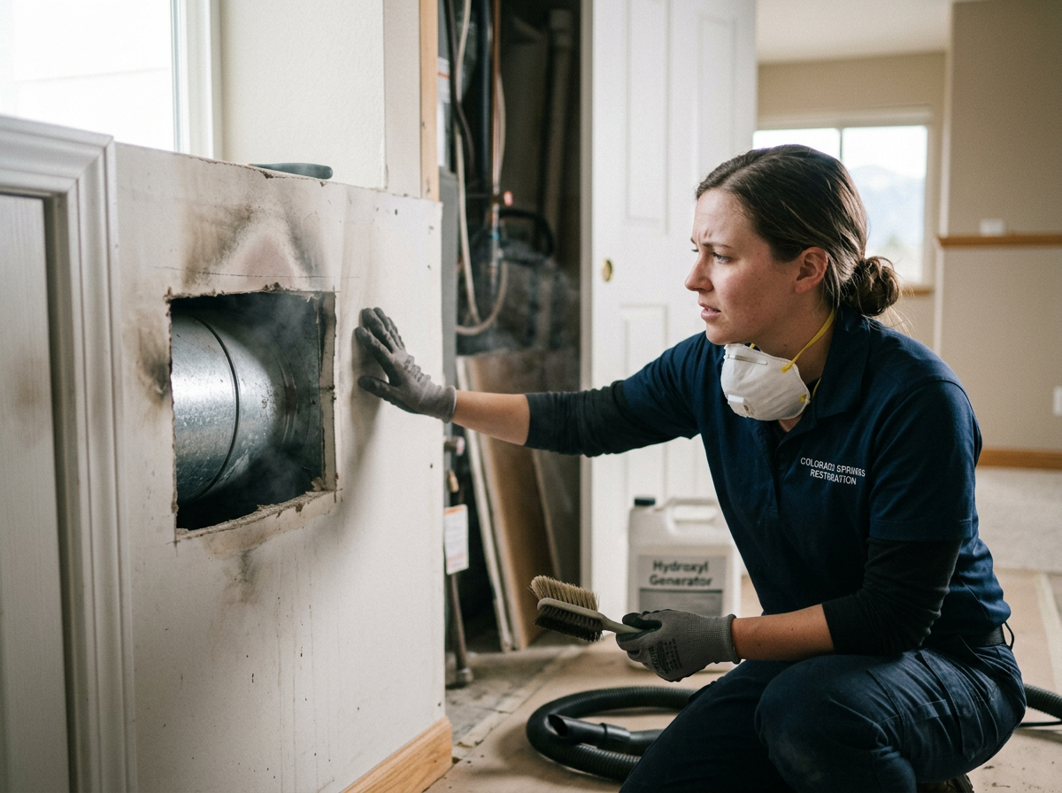 Smoke Odor in Drywall and HVAC Ducts: What Actually Removes It
